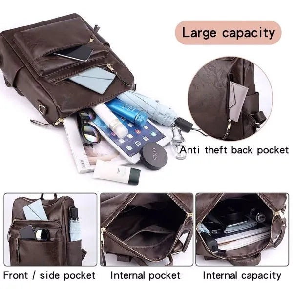 Handbag Ladies Satchel PU Leather Shoulder Bags