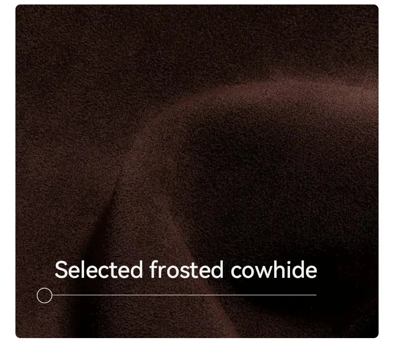 Natural Suede leather Crossbody Bag